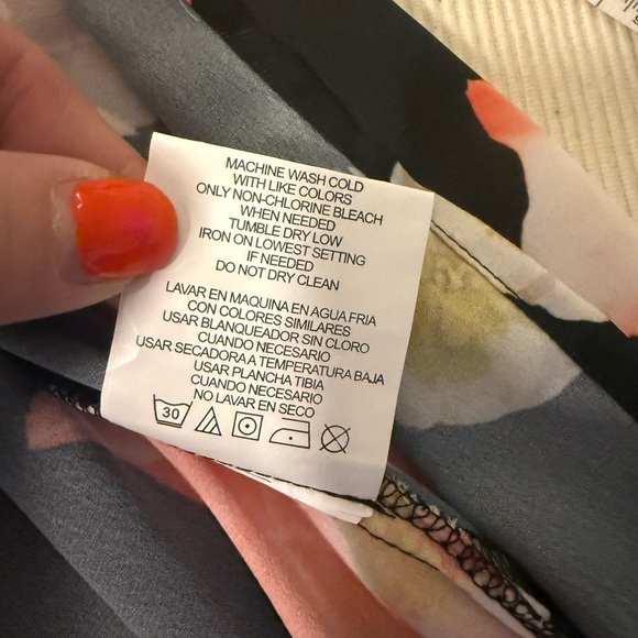 Gianni Bini Multicolor Floral Kimono Medium - Picture 8 of 10